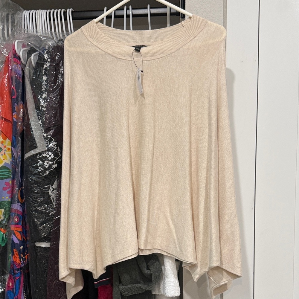 Banana Republic Cream Women's Tunic Top M NWT